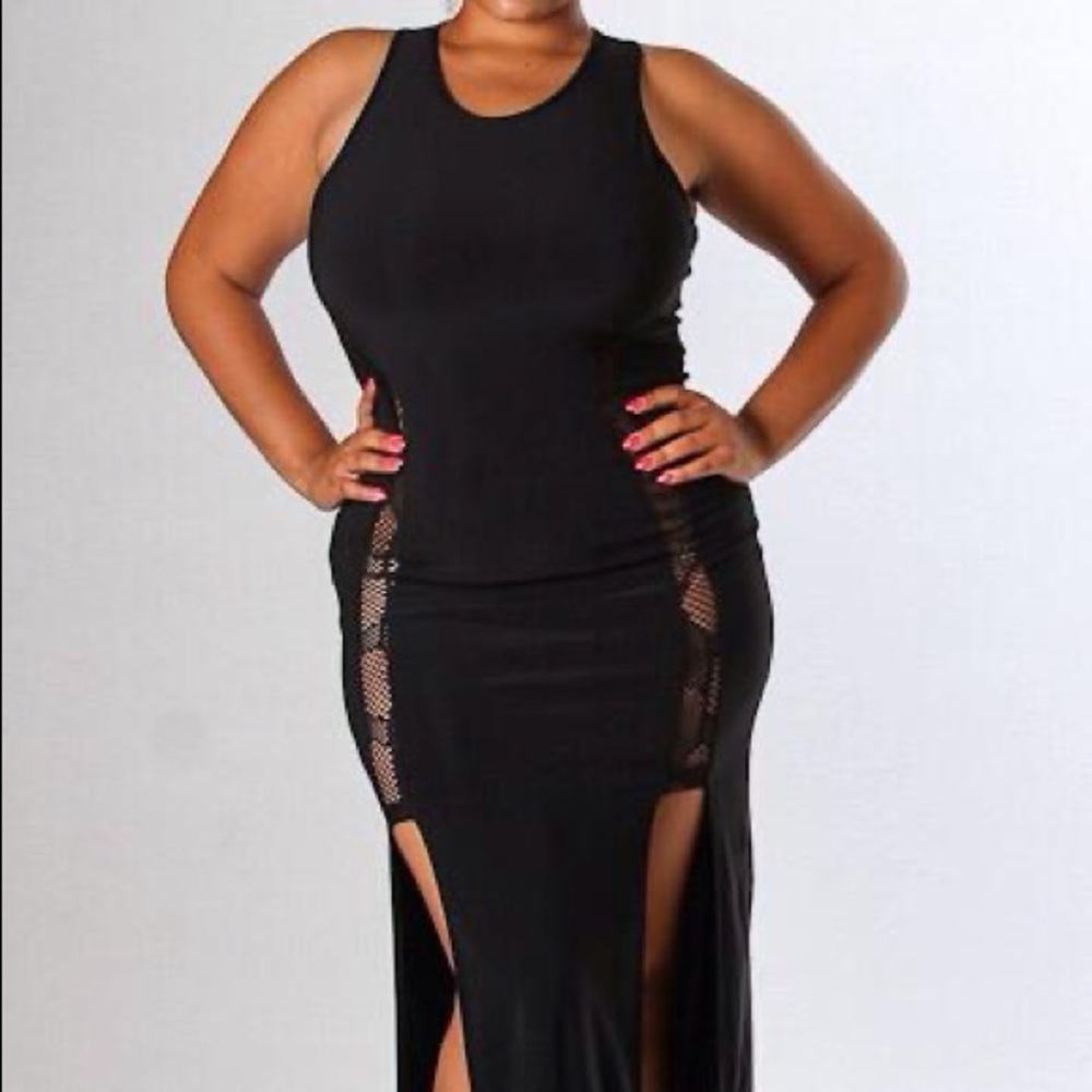 🖤Double Split Dress🖤